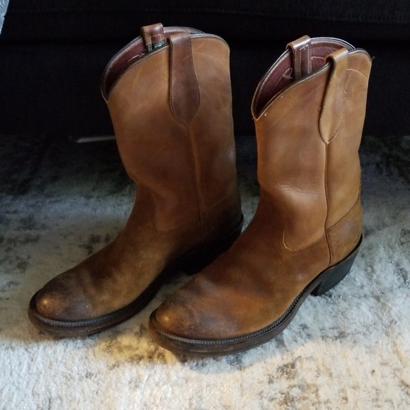 Ralph Lauren RRL Ridgeway Roper Boots Made in USA - Picture 4 of 8
